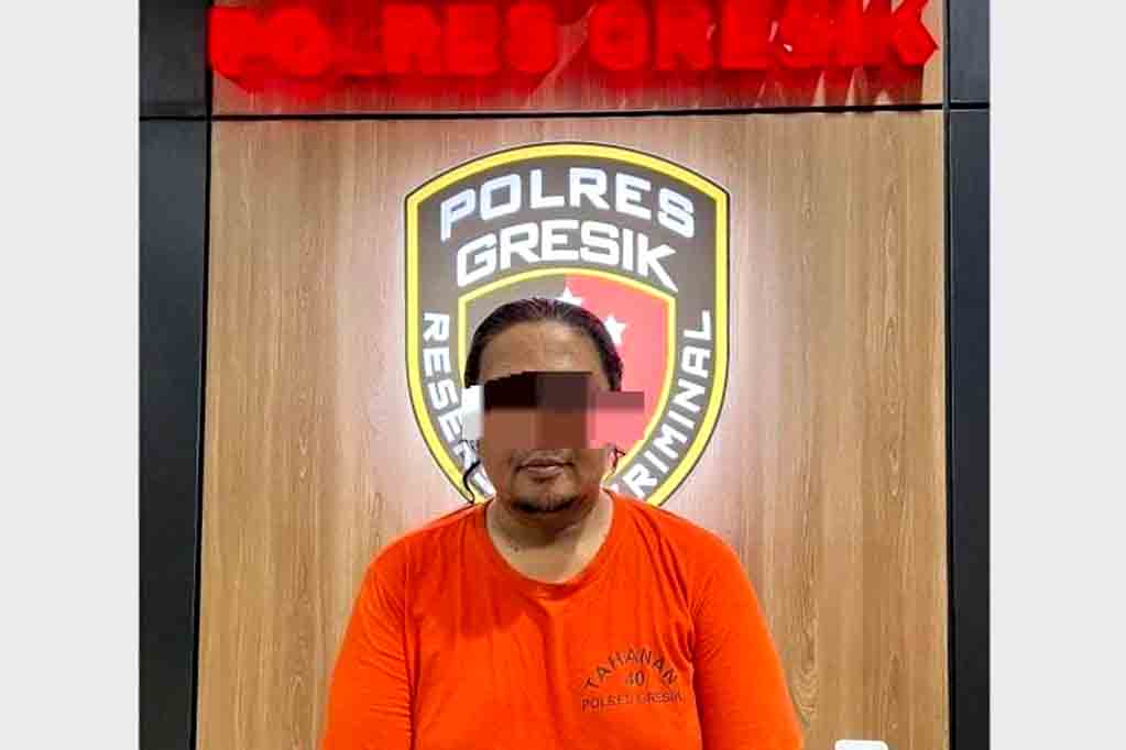 Polres gresik berhasil amankan admin grup fb cinta sedarah di denpasar bali