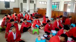 Polres ngawi gelar coaching clinic road safety di ponpes baitul hikmah almanshurin