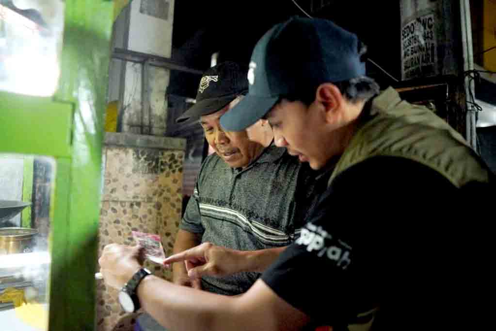 Rawan jadi korban uang palsu, bi kaltara edukasi keaslian rupiah ke pedagang