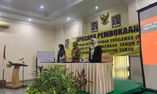 Sekda tuban buka pelatihan kepemimpinan pengawas
