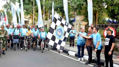 Gowes 456 KM Meriahkan Hari Jadi Lamongan ke-456