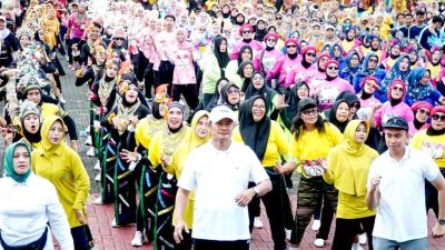 Sambut kemeriahan hjl 456 bersama masyarakat