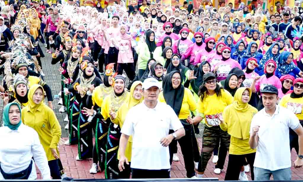 Sambut kemeriahan hjl 456 bersama masyarakat