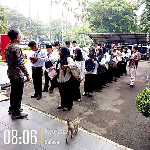 Seleksi perangkat desa kebaron berbasis cat, panitia dan bkd jawa timur bersinergi 2