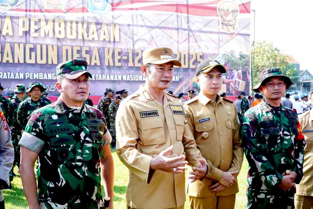 Tmmd ke 124 di lamongan resmi dimulai, dorong pembangunan daerah secara komprehensif