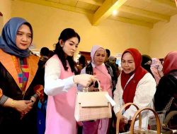 Tas Kerajinan Khas Takalar dengan brand Anging Mamiri yang berada di Desa Sawakong Kec. Galesong Selatan Tarik Perhatian Ibu Wapres Selvi Gibran