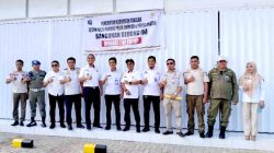 Tindaklanjuti Moratorium Bupati Takalar, Tim Gabungan Segel Dua Bangunan Toko Retail Modern