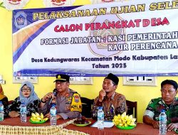 Transparan dan kondusif, pemdes kedungwaras sukses gelar seleksi perangkat desa 3
