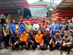 Wabup sidoarjo sidak kelayakan unit damkar di kantor bpbd kabupaten sidoarjo 3