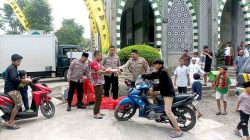 100 paket jumat berkah kapolres ngawi dibagikan polsek karangjat