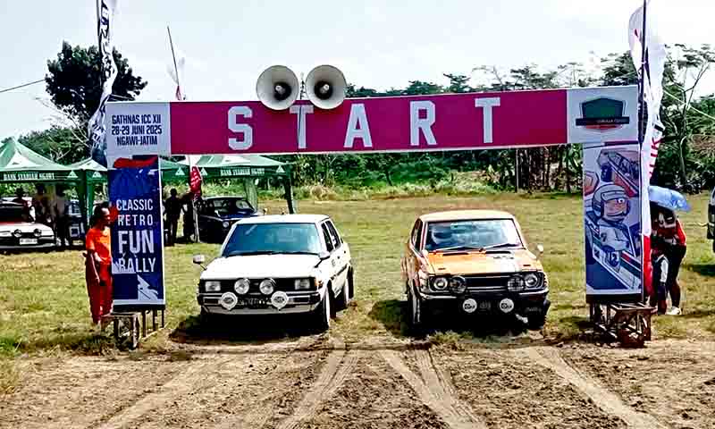 540 mobil corolla dari seluruh penjuru tanah air