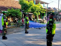 Beri Rasa Aman Dan Nyaman Saat Sholat Idul Adha, Anggota Posramil Gerih Kompak Laksanakan Pengamanan