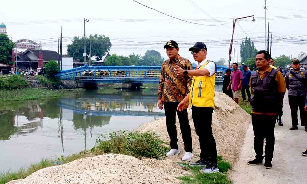 Bupati subandi susuri sungai mbah gepuk
