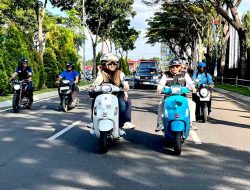 Bupati Subandi Turut Berpartisipasi dalam Scooter Riding di Lanudal Juanda, Serukan Kebersamaan dan Kepedulian Sosial