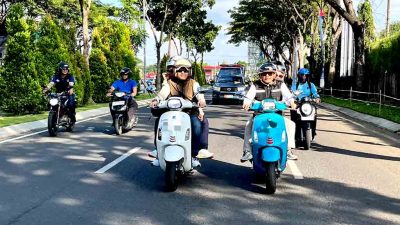 Bupati Subandi Turut Berpartisipasi dalam Scooter Riding di Lanudal Juanda, Serukan Kebersamaan dan Kepedulian Sosial