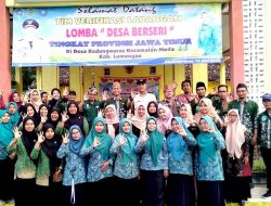 Desa kedungwaras wakili lamongan di ajang lomba desa berseri jawa timur