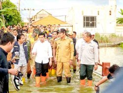Emil Dardak Tinjau Wilayah Rawan Banjir dan Infrastruktur di Lamongan