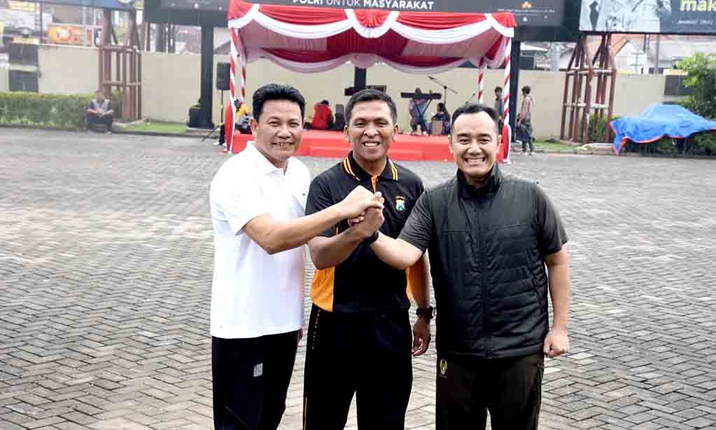 Forkopimda sidoarjo perkuat sinergi di hut bhayangkara ke 79 tahun 2025