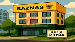 Gedung baznas takalar rp1,6 miliar tanpa data teknis