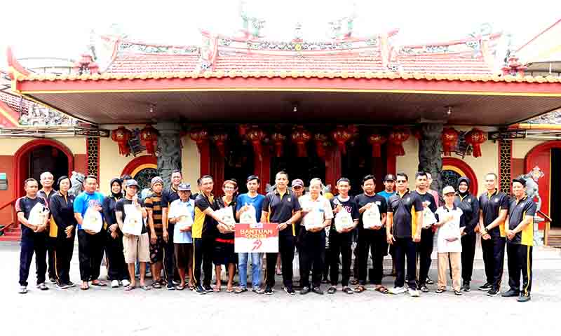 Hari bhayangkara ke 79, polres kediri kota gelar bakti religi di sejumlah tempat ibadah