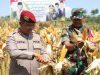 Turun Langsung, Polres Kediri Panen Raya Jagung Serentak Kuartal II