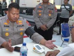 Sambut Hari Bhayangkara ke-79, 100 Personel Polres Pasuruan Donor Darah untuk Kemanusiaan