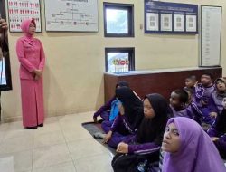 Polsek Ngasem Terima Kunjungan Siswa SLB Bhakti Pemuda