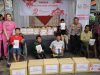 Hari Bhayangkara ke-79 Polrestabes Surabaya dan Bhayangkari Bantu Kaum Difabel
