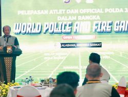 Kapolda Jatim Lepas 24 Personel Ikuti Kejuaraan Internasional World Police And Fire Games Open Tournament di Amerika Serikat