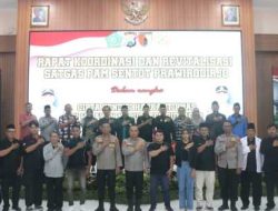 Polresta Sidoarjo Siap Amankan 1 Suro, Satgas Sentot Prawirodirjo Dikukuhkan