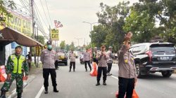 Sinergitas Polres Madiun bersama TNI Siagakan Ratusan Personel Jaga Kondusifitas Satu Suro