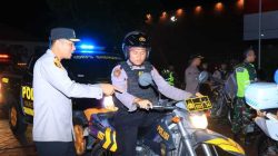 Amankan Malam 1 Suro, Polres Ngawi Gelar Patroli Skala Besar