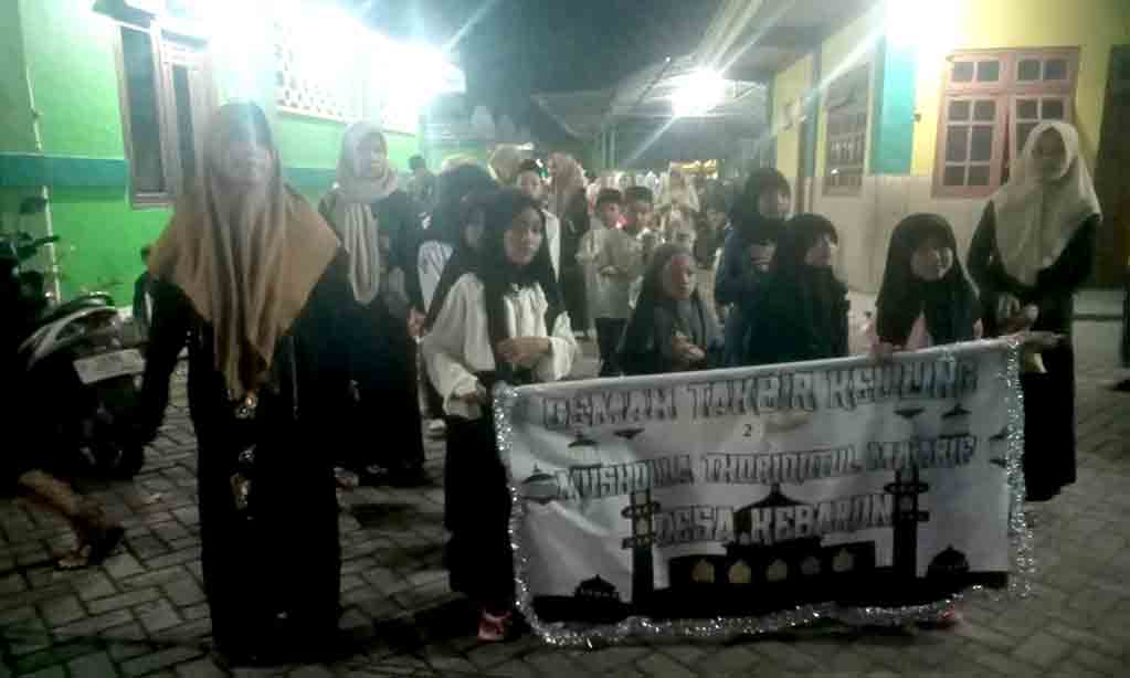 Ipnu ippnu gelar takbir keliling idul adha dengan semangat dan kebersamaan