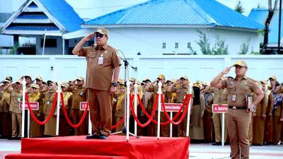 Irup Pada Upacara Harganas Ke-32 Tahun 2025, Daeng Manye : Pembangunan Keluarga Menjadi Sangat Penting Dalam Mewujudkan Indonesia Emas 2045