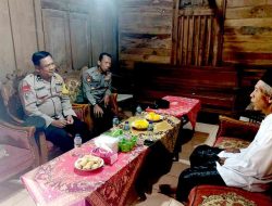 Jaga Kondusifitas di Kedunggalar, Kapolsek Sambangi Tokoh Agama