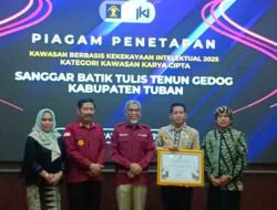 Tuban Ditetapkan sebagai Kawasan Berbasis Kekayaan Intelektual 2025, Batik Gedhog Jadi Simbol Ekonomi Kreatif Lokal