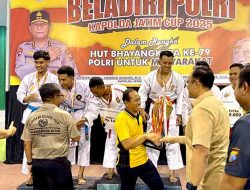 Kembali, Polres Ngawi Raih Juara 1 Beladiri Polri Kapolda Jatim Cup 2025