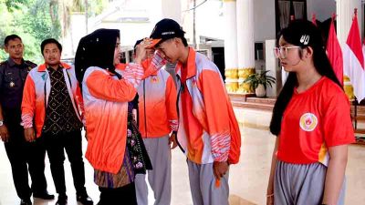 Wakil Bupati Sidoarjo Lepas Kontingen Porprov Gelombang II: 500 Atlet Siap Harumkan Nama Daerah