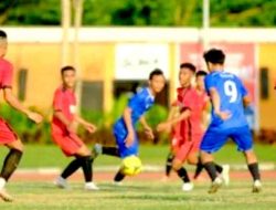 Laga Persahabatan Tim Pra Porprov Gowa vs Takalar Berakhir Imbang 1-1, Semarak dengan Kehadiran Tokoh Daerah