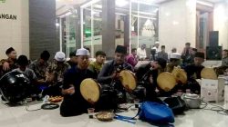 Sholawat dan Doa Warnai Malam Tahun Baru Islam di Masjid Nurul Huda Kebaron