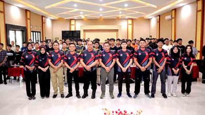 Meriah, polres kediri gelar e sport competition