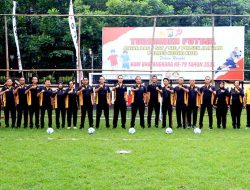 Meriahkan Hari Bhayangkara Ke – 79 Polres Kediri Kota Gelar Turnamen Futsal Antar Satker Dan Polsek Jajaran