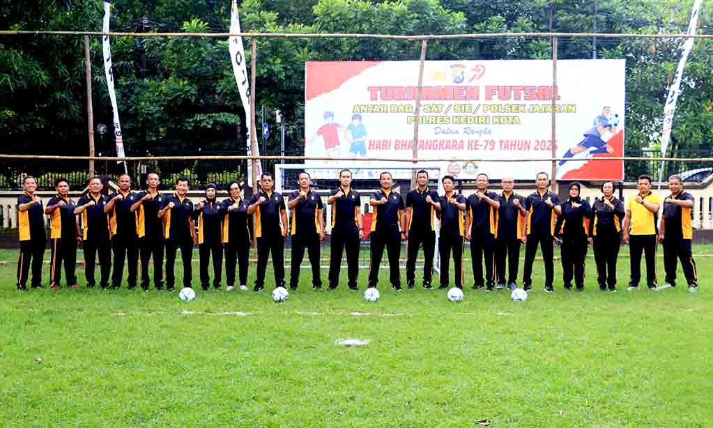 Meriahkan hari bhayangkara ke 79