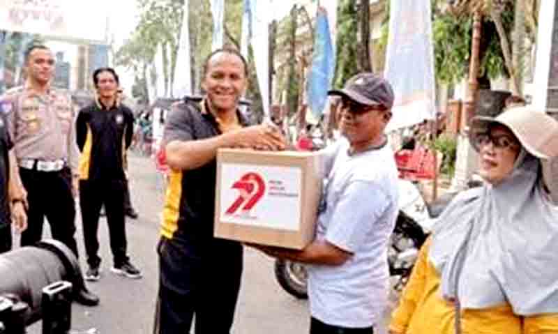 Momentum hari bhayangkara ke 79, polres lamongan hadirkan layanan langsung di tengah masyarakat