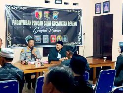 Paguyuban Pencak Silat di Geneng Ikut Jaga Ngawi