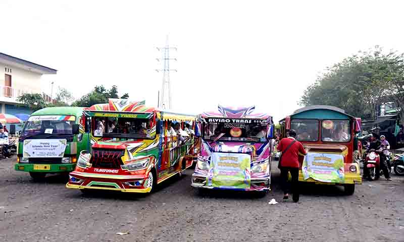 Pawai santri bersholawat, sambut 1 muharram
