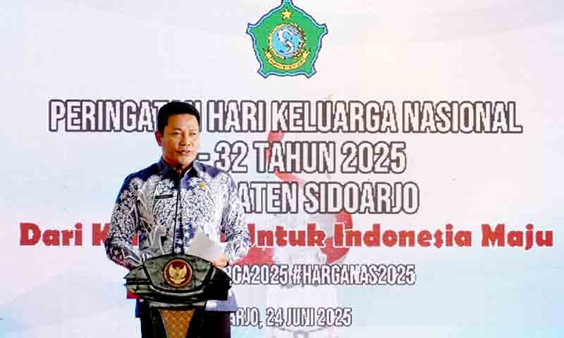 Peringati harganas ke 32, pemkab sidoarjo luncurkan program ketahanan keluarga