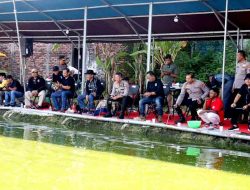 Perkuat Silaturahmi Jelang Suroan, Polres Bojonegoro Gelar Gathering Lomba Mancing Bersama Pesilat