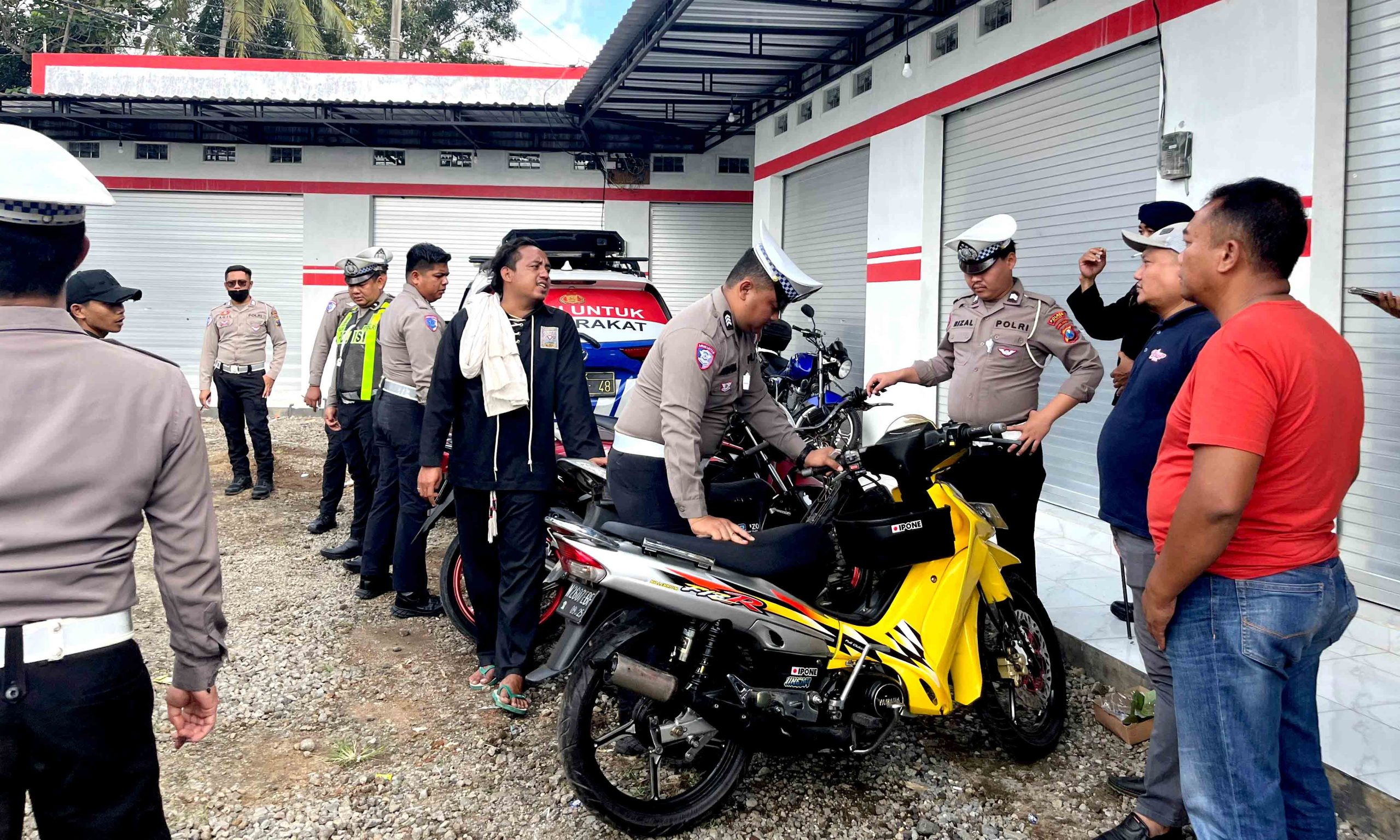Polres blitar tindak tegas anggota perguruan silat yang melanggar