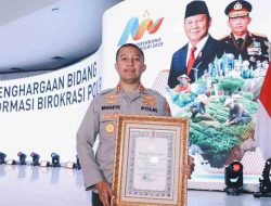 Polres Kediri Kota Raih Penghargaan Bergengsi dari Kapolri atas Prestasi Pelayanan Prima